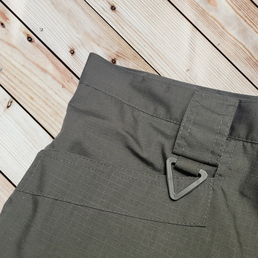 Men's Army Green Cargo Fishing Shorts Sz 36 - Picture 4 of 6